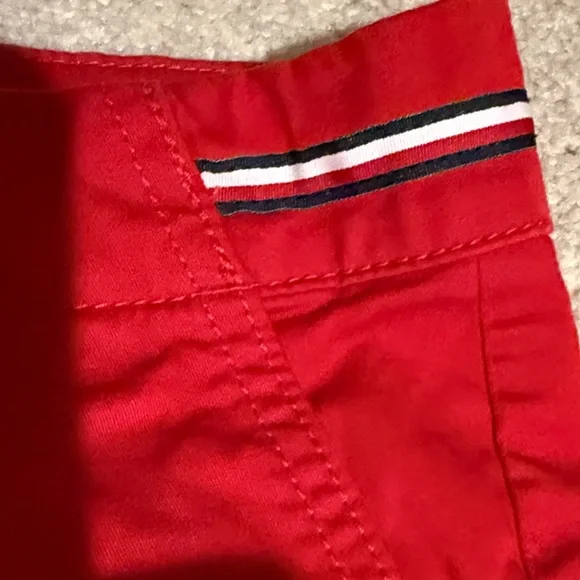 Tommy Hilfiger Red Women's Bermuda Shorts - Picture 4 of 7